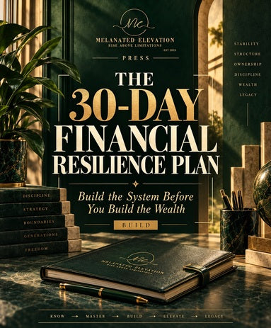 The 30-Day Financial Resilience Plan Verdant green cover