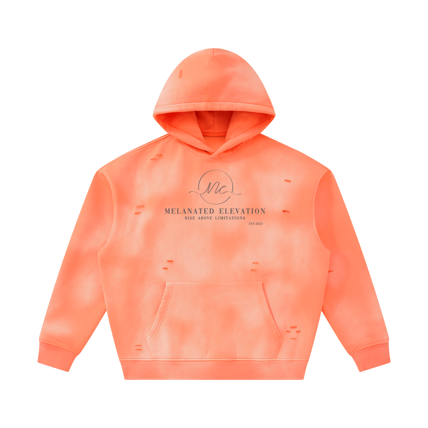 The Faded Heritage Hoodie (Jumpsuit Top Black Logo)