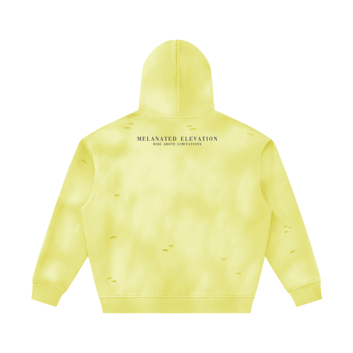 The Faded Heritage Hoodie (Jumpsuit Top Black Logo)