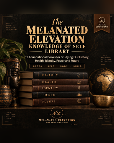 Melanated Elevation Knowledge of Self Library cover